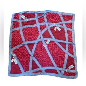 Coach silk  Scarf